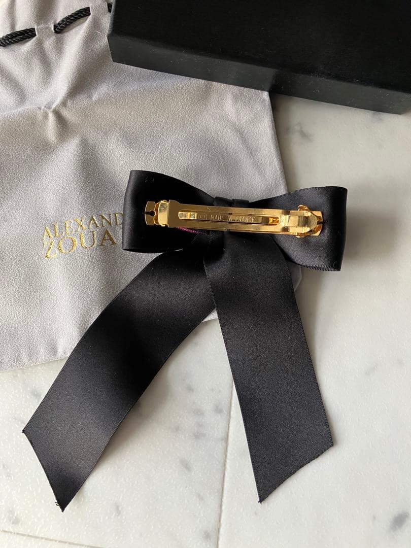 御専用　新品　ALEXANDRE ZOUARI アレクサンドル ズアリ リボン