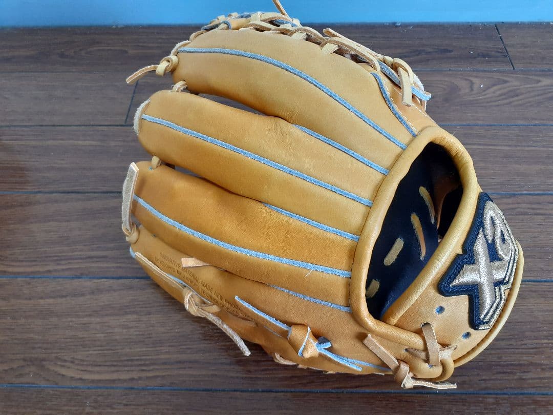 ザナックス軟式ユースグラブオールラウンド右投げ用カラータン