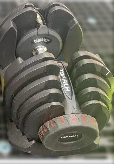 中古美品可変式ダンベル 40kg 1個単品鉄アレイ アジャスタブルダンベル筋トレ