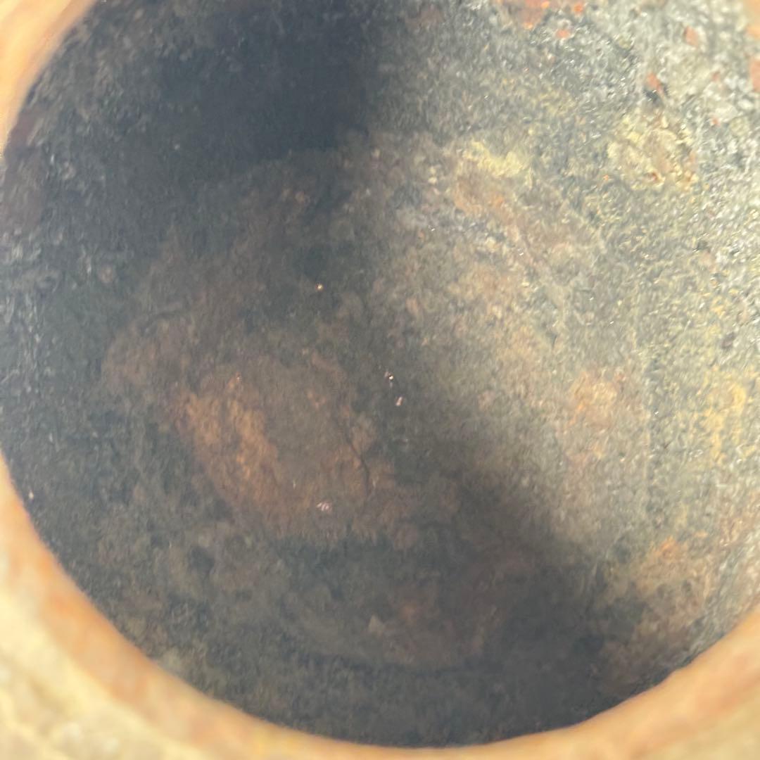 鉄瓶　レトロ　アンティーク　時代物　茶道具　彫刻鉄瓶　水差し　急須