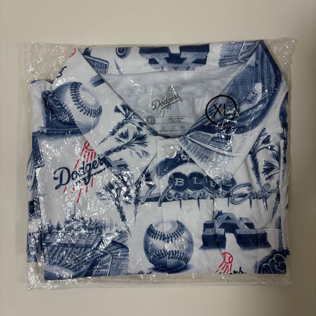 (FREE RIDE CUSTOM)ドジャース アロハシャツ XLサイズ