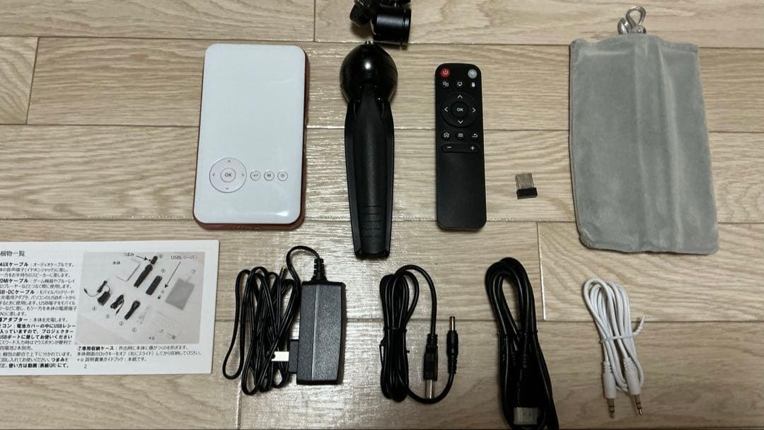 UENO-mono ミニスマートプロジェクター KABENI T89A