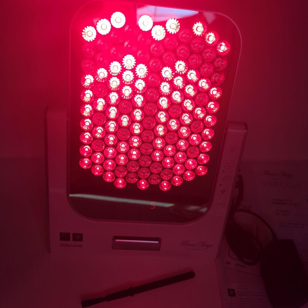 アデランス VIRUGA✧ビルガ ホワイト LED 近赤外線 美容パネル 美品