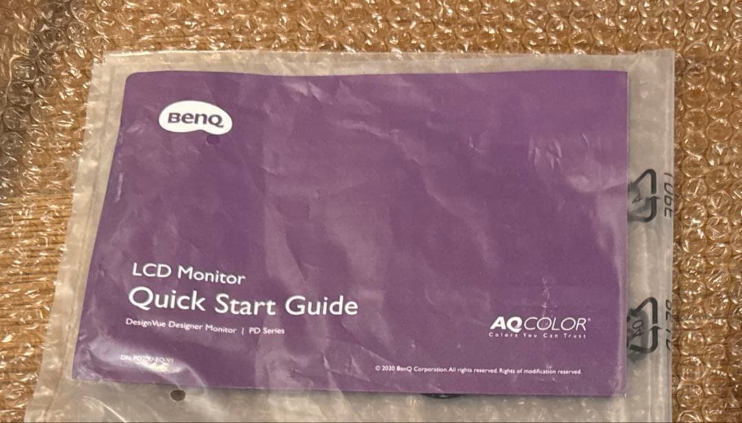 BENQ PD2725U 4K HDR デザイナーモニター 27インチ（箱有）