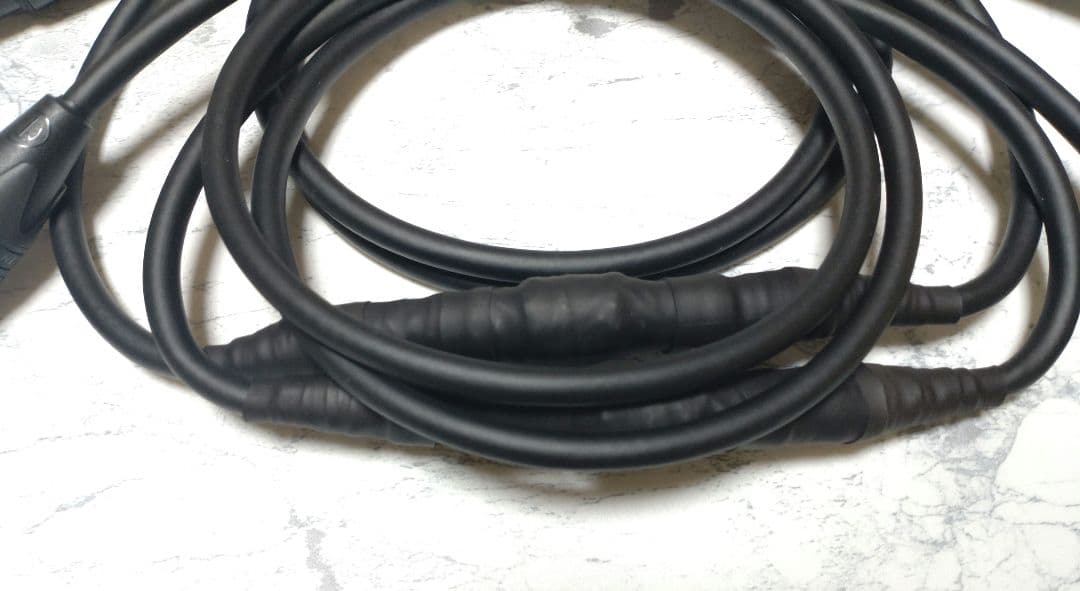 【新型】140段式カタパルトXLRケーブル　1.5m ペア　【オーディオ用】