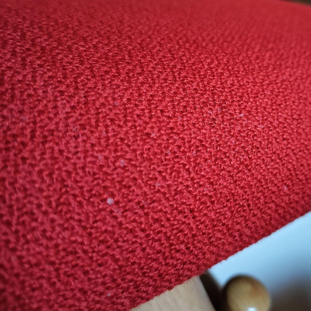 ストッケ ヴァリエール バランスチェア 赤 アタッチメント付き