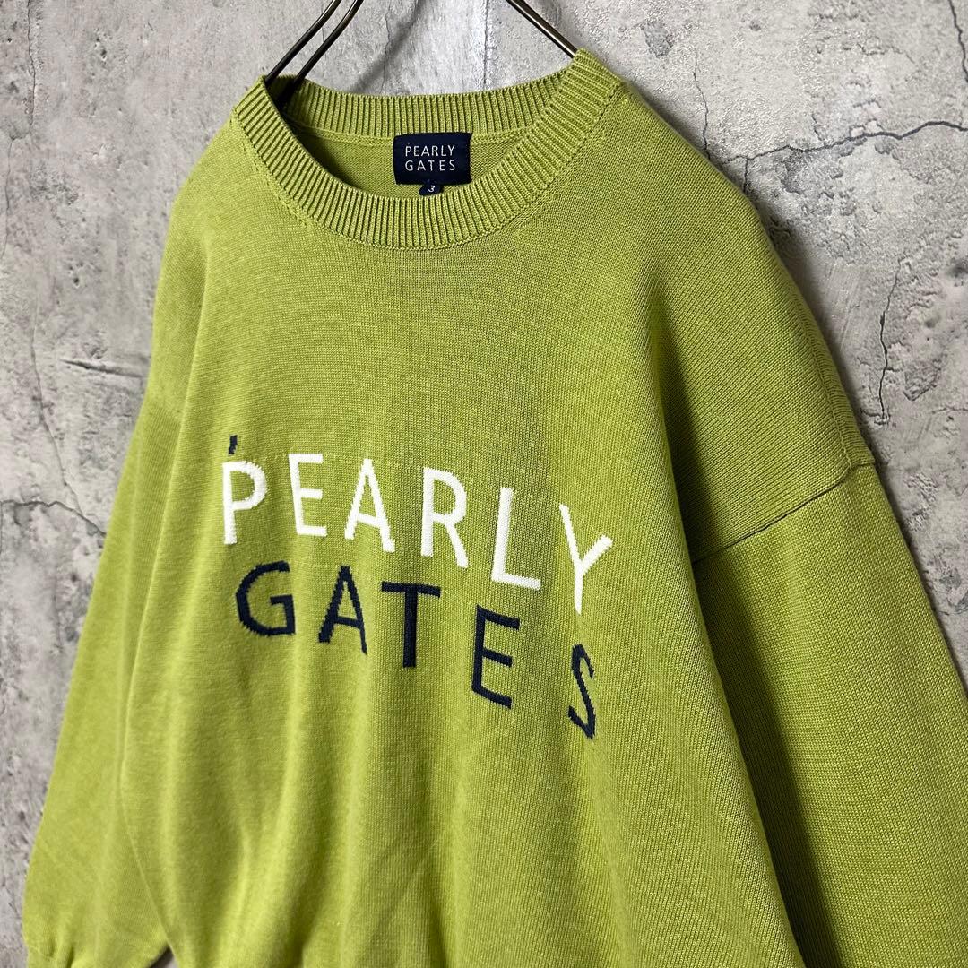 【超人気◎】PEARLY GATES　コットンニット　現行モデル　新品タグ付き◎
