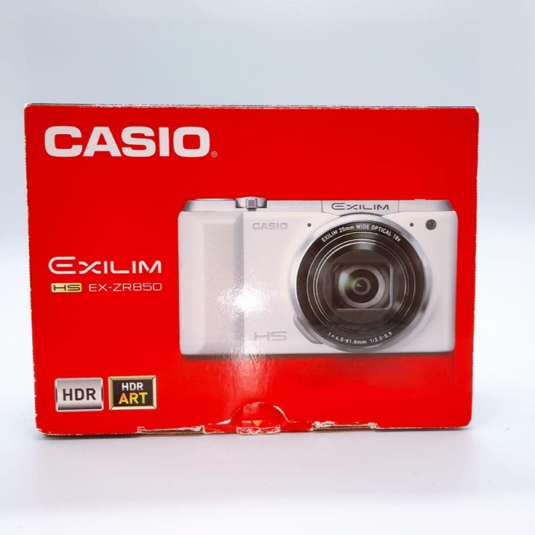 超美品! CASIO カシオ EXILIM EX-ZR850 ブルー　青　カメラ