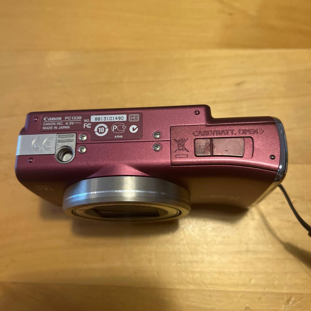 Canon PowerShot SX200 IS ピンク 動作確認済み 充電器