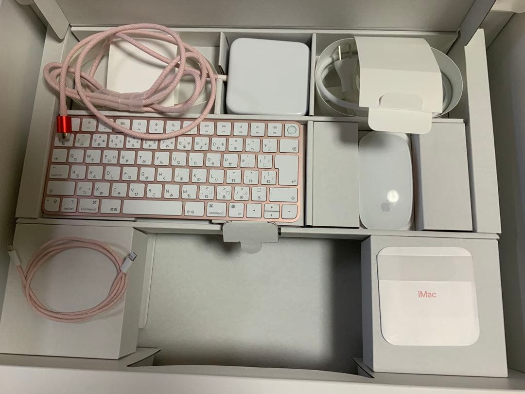 wen 美品iMac 24インチM3 メモリ8GB/SSD 512Gピンク