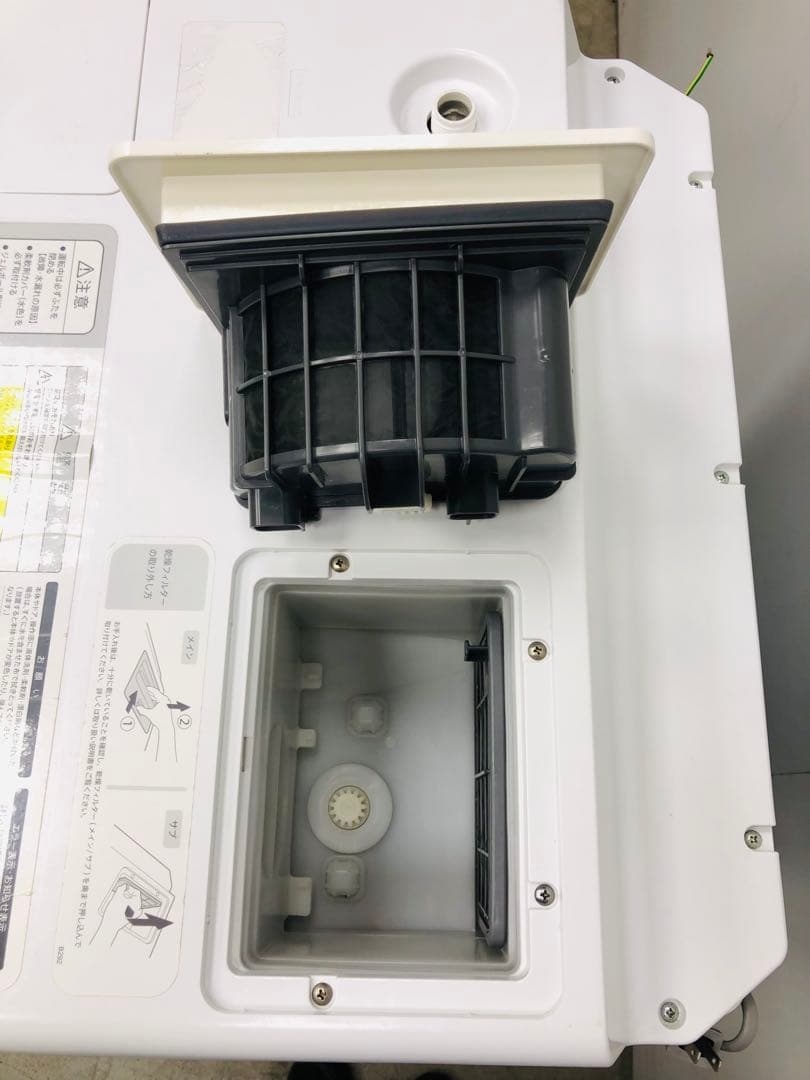 ES-W112-SLシャープ 19年製 左開きドラム式洗濯機 ハイブリッド乾燥