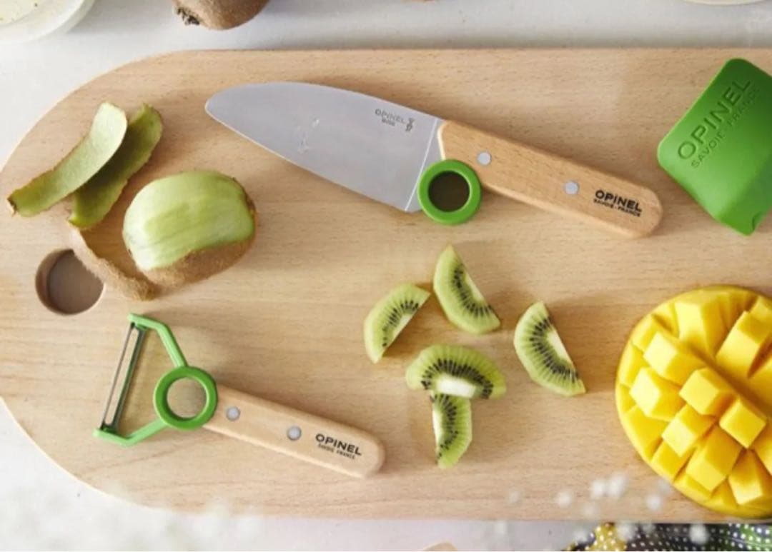OPINEL オピネル キッズ ステンレス シェフナイフ プチシェフ ピーラー付