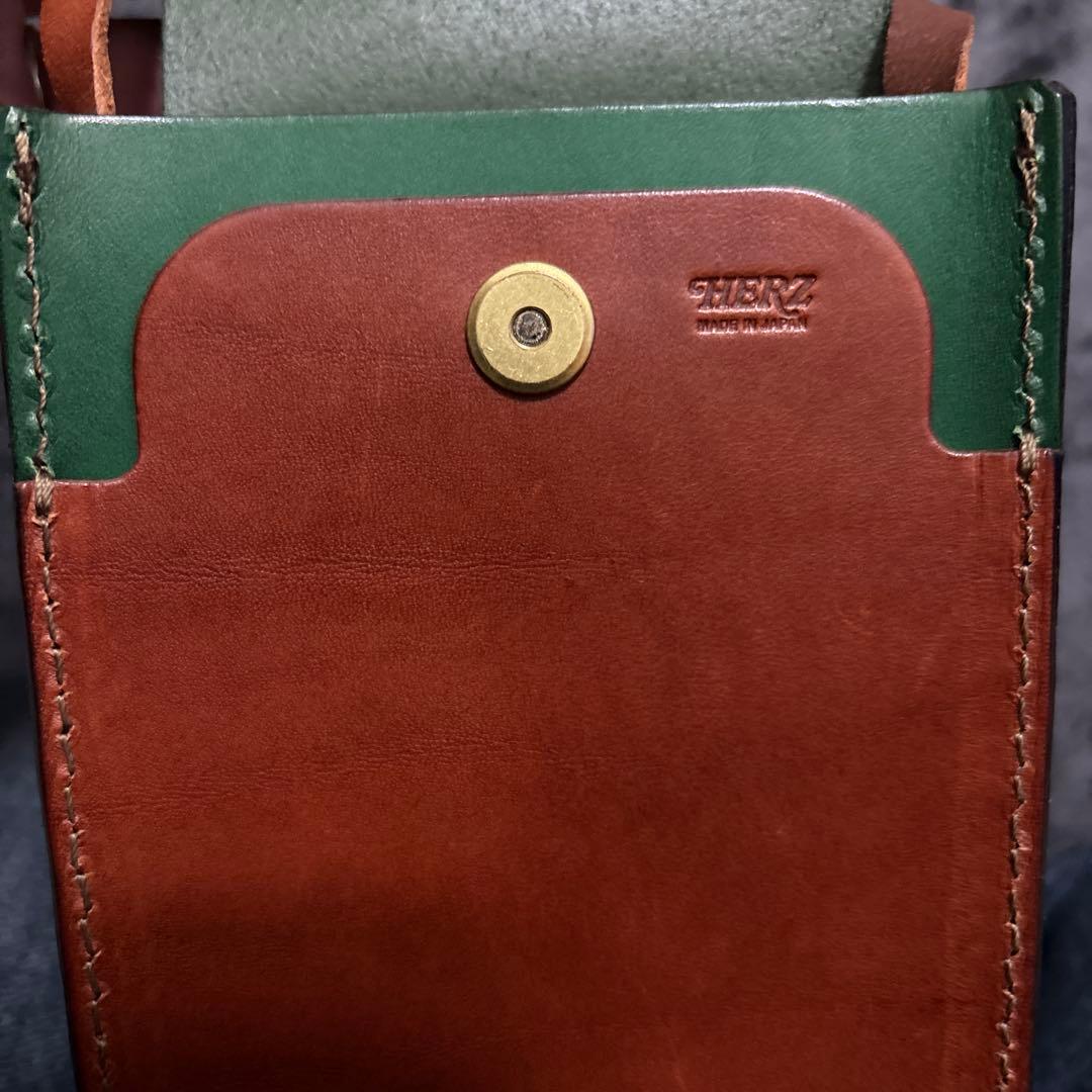 HERZ サポーネポシェット ボトルグリーン