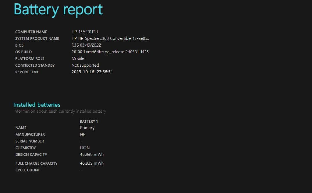 HP ノートPC Core-i5 8th、Windows11、バッテリー新品