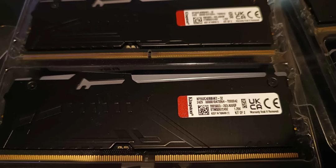 Kingston FURY DDR5 16GB×4枚セット