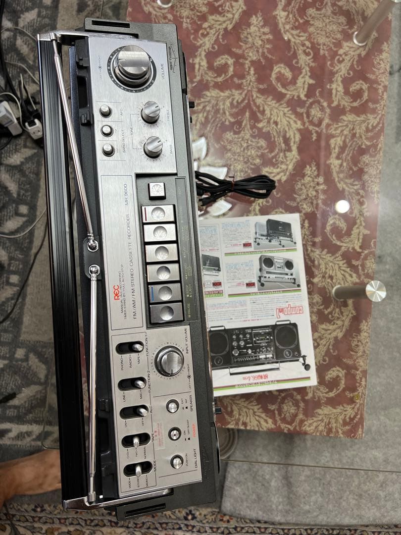 希少SanyoサンヨーMR-9600ラジカセ昭和レトロメンテナンス済み中古美品