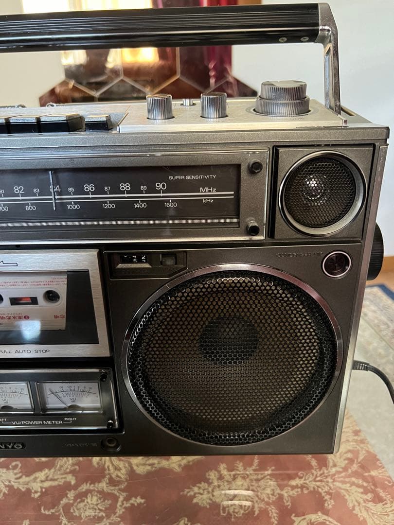 希少SanyoサンヨーMR-9600ラジカセ昭和レトロメンテナンス済み中古美品