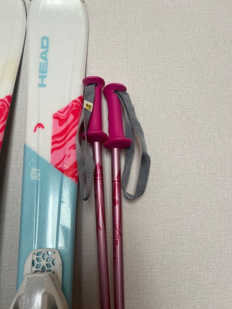 子供用　HEAD スキーセット 3点セット（ウェア、手袋サービス）