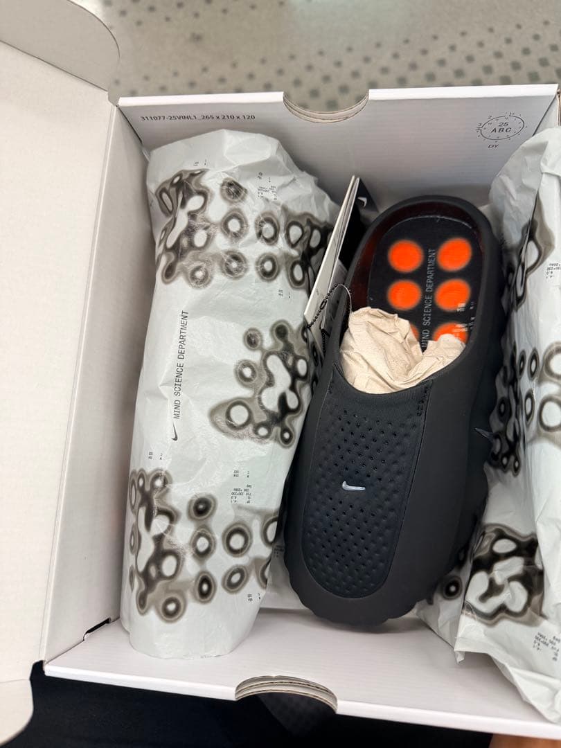 靴 Nike Mind 001 black 24cm