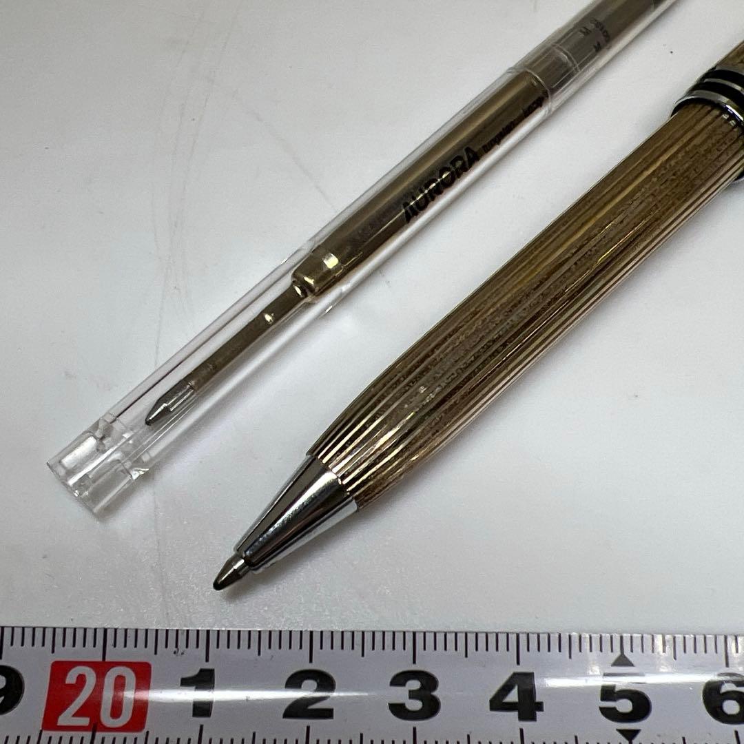 AURORA 925刻印 銀製 ボールペン 共箱 34g 東キ8-0212☆2F