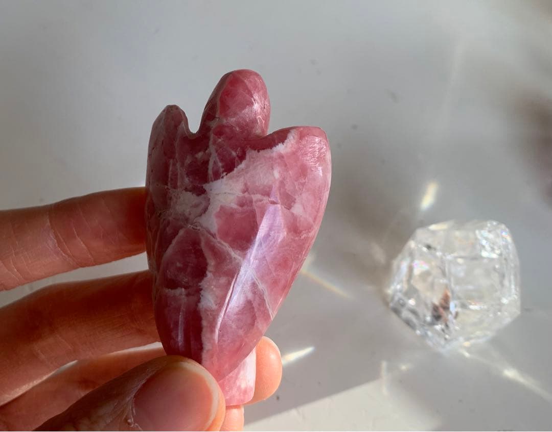 【希少】ロードクロサイト (インカローズ) 天使