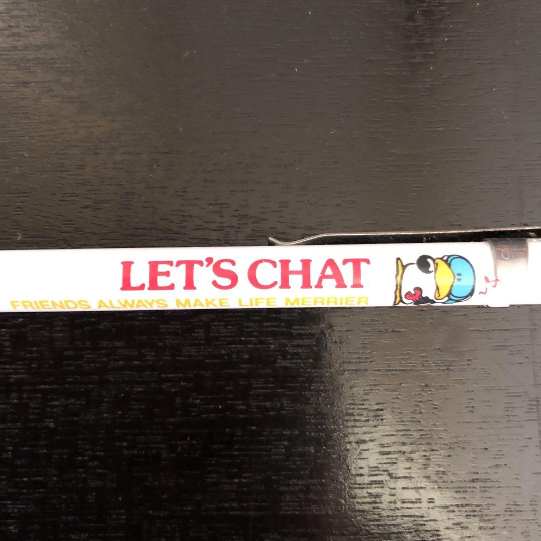 昭和レトロ ファンシー　レッツチャット　シャーペン