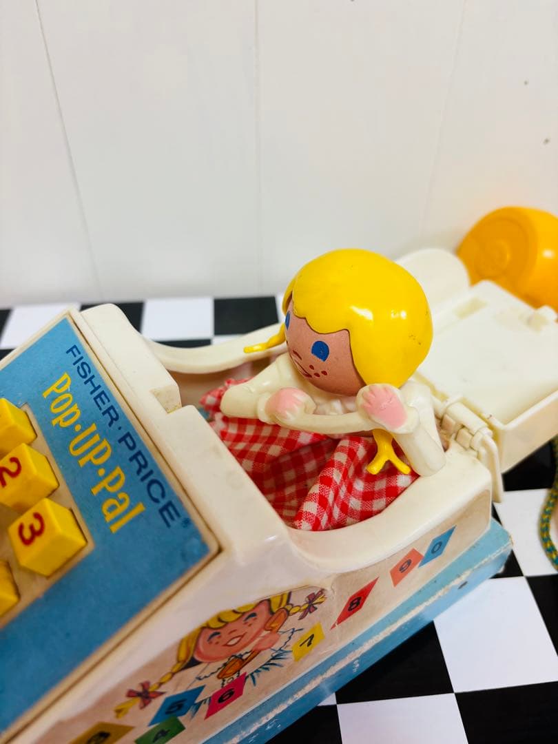 フィッシャープライス　Chime Phone ビンテージトイ　USA 1960