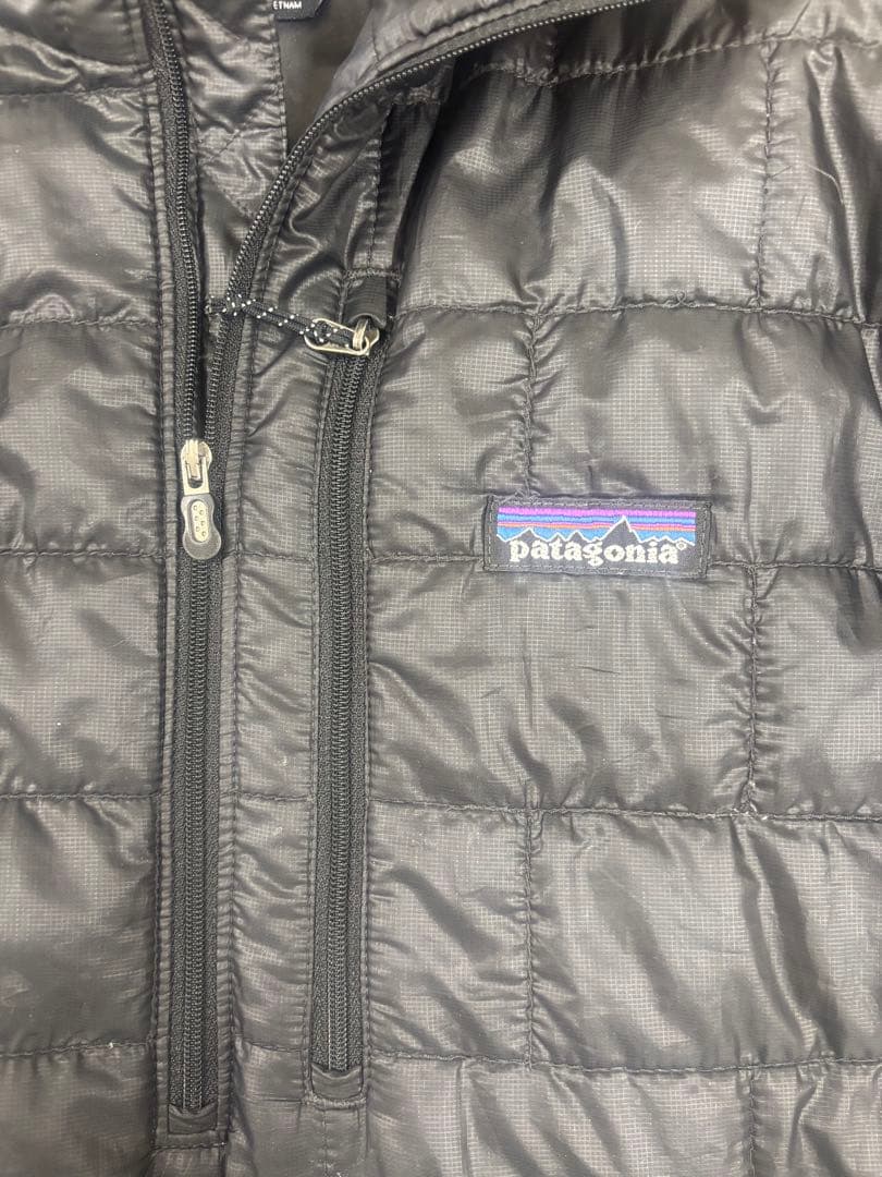 patagonia ナノパフプルオーバー　 黒