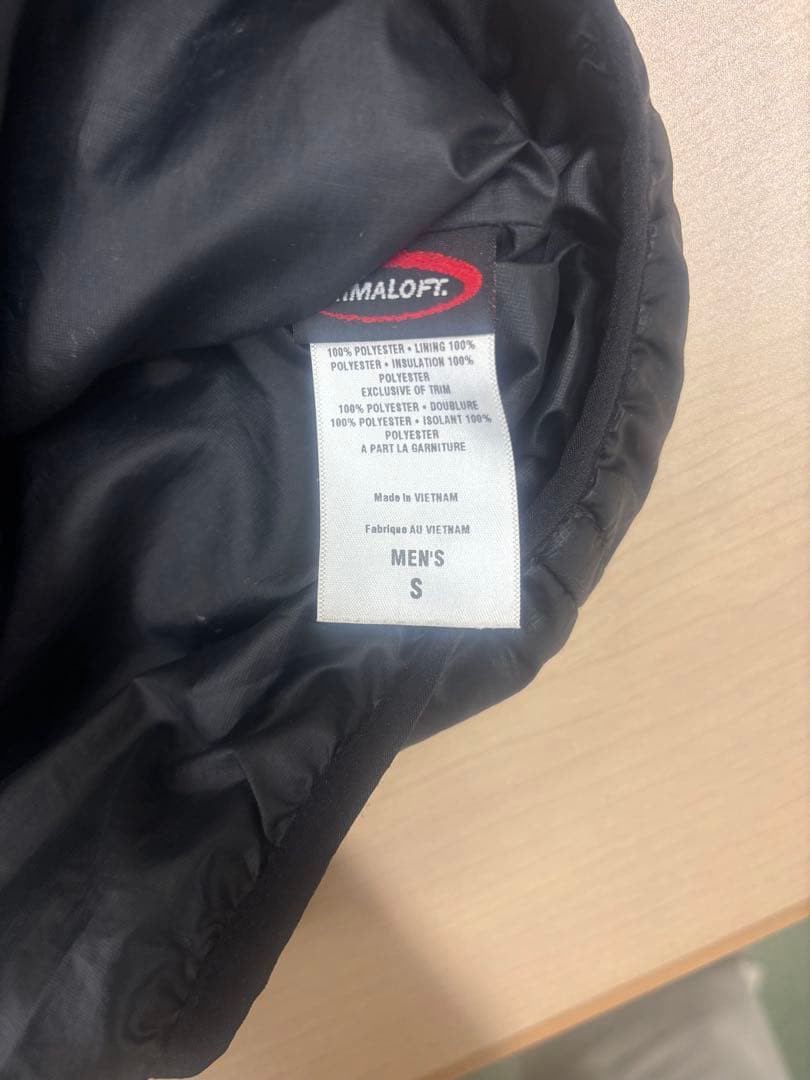 patagonia ナノパフプルオーバー　 黒