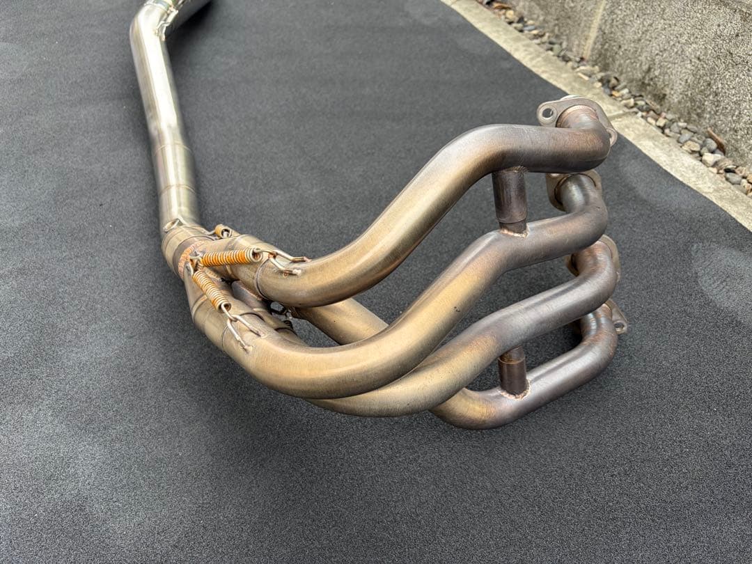 ステンレス製エキゾーストパイプ