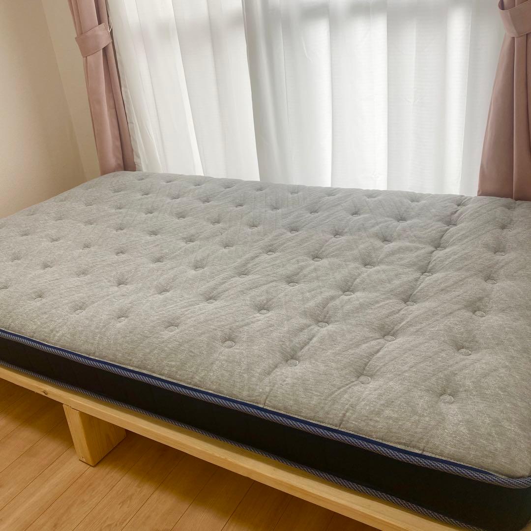 【直接・小田原市】ニトリ 薄型 セミダブル ポケットコイルマットレス U4-02