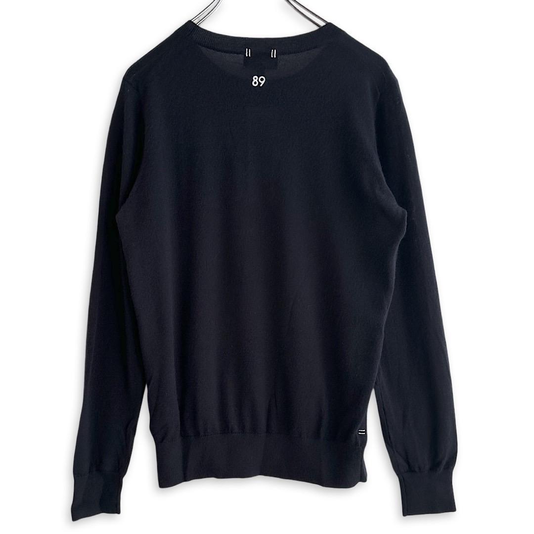 454 パーリーゲイツ 定価41,800円 カシミヤ100％ ニット 紺 2 L