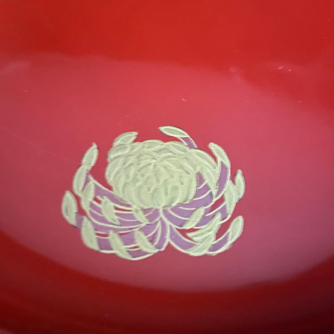 京都 平安象彦 菊 銘々盆 菓子皿 漆器 10客 共箱 菓子器 茶道具 雛祭り