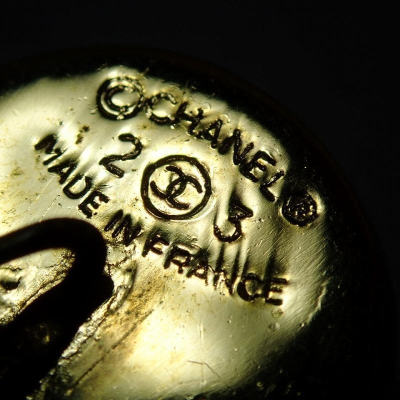 RU-5603　CHANEL　ヴィンテージ　ピンブローチ　フェイクパール