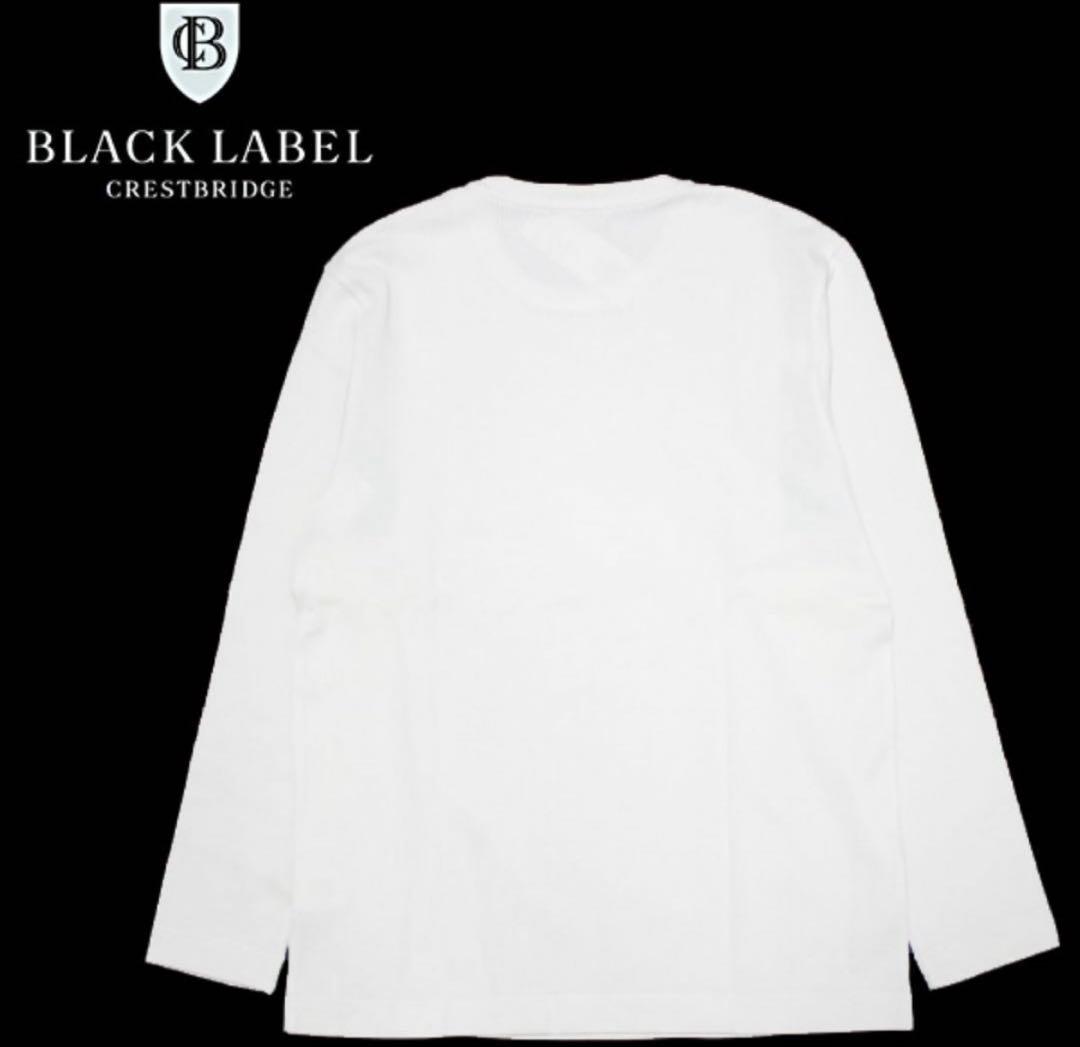 【新品 】Lブラックレーベル クレストブリッジ 羊毛混長袖ニット