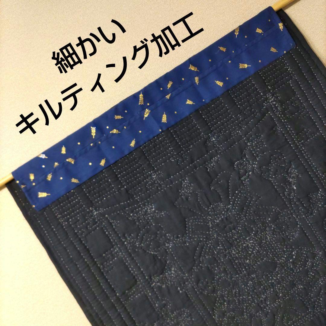 ✨④端午の節句パネル生地タペストリー[金糸使用]✨パッチワークキルトハンドメイド