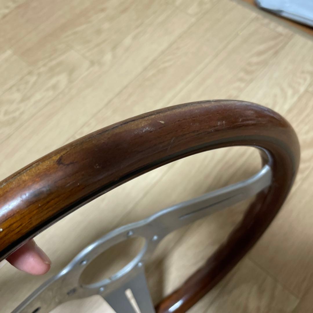 マ*ロ様 【希少】正規品　ナルディ クラシックウッドステアリング　32.5パイ