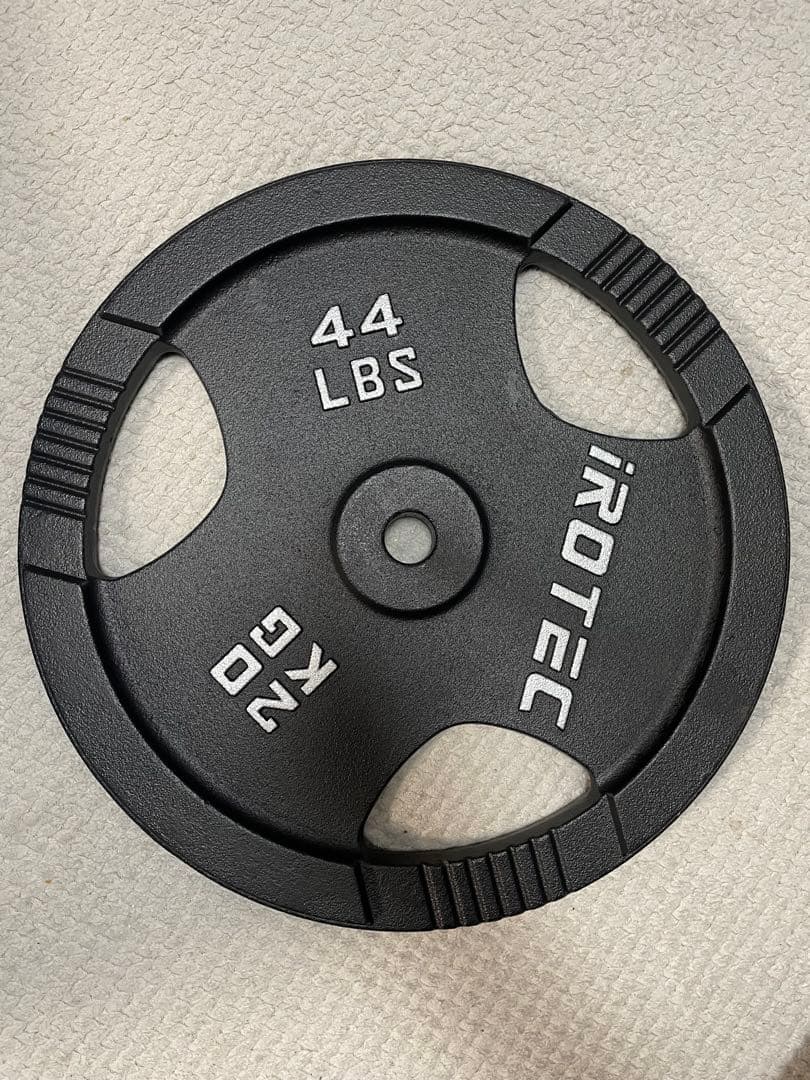 アイロテック　バーベルプレート　20kg