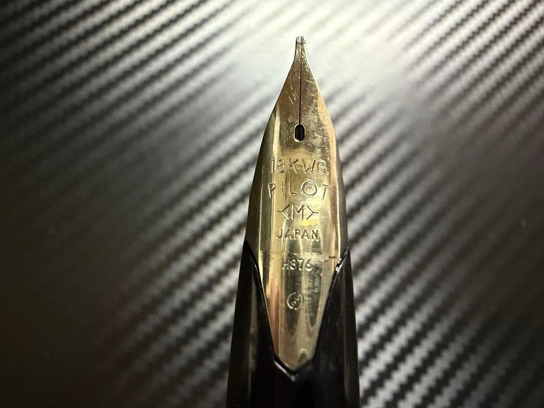 極美品 パイロット カスタム ストライプ M 中字 万年筆