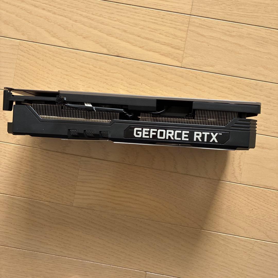 palit RTX 3090 ヒートシンク　ファン　バックプレート　LED 箱