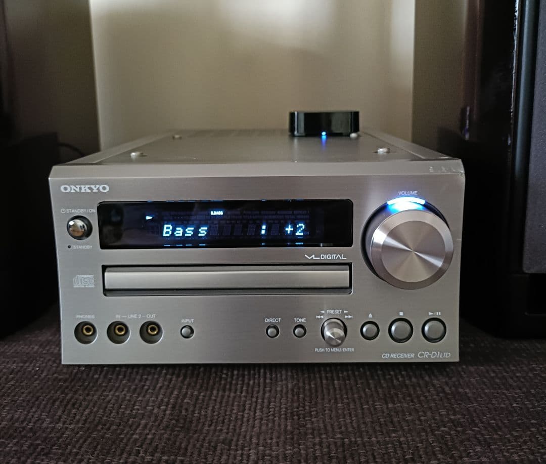 ONKYO CR-D1 LTD ミニコンポ リモコン 取説付属 　完動品