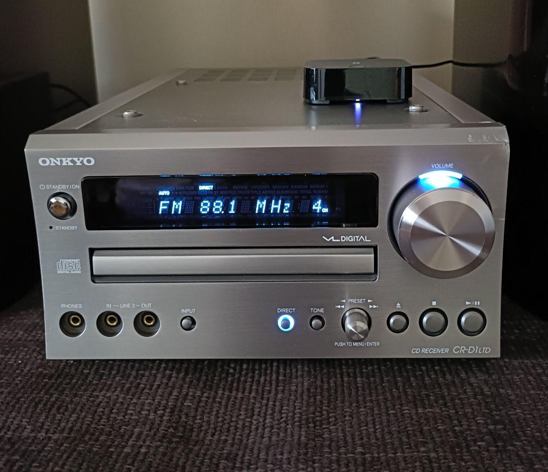 ONKYO CR-D1 LTD ミニコンポ リモコン 取説付属 　完動品