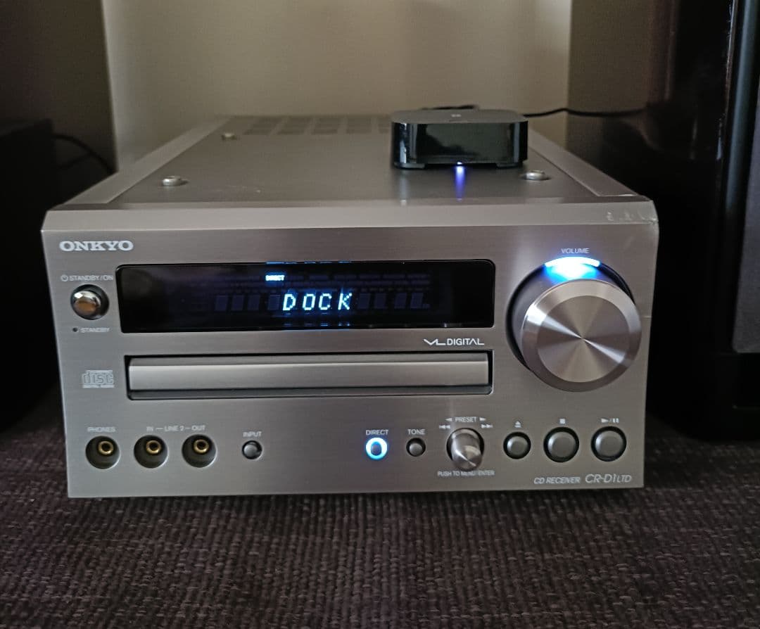ONKYO CR-D1 LTD ミニコンポ リモコン 取説付属 　完動品