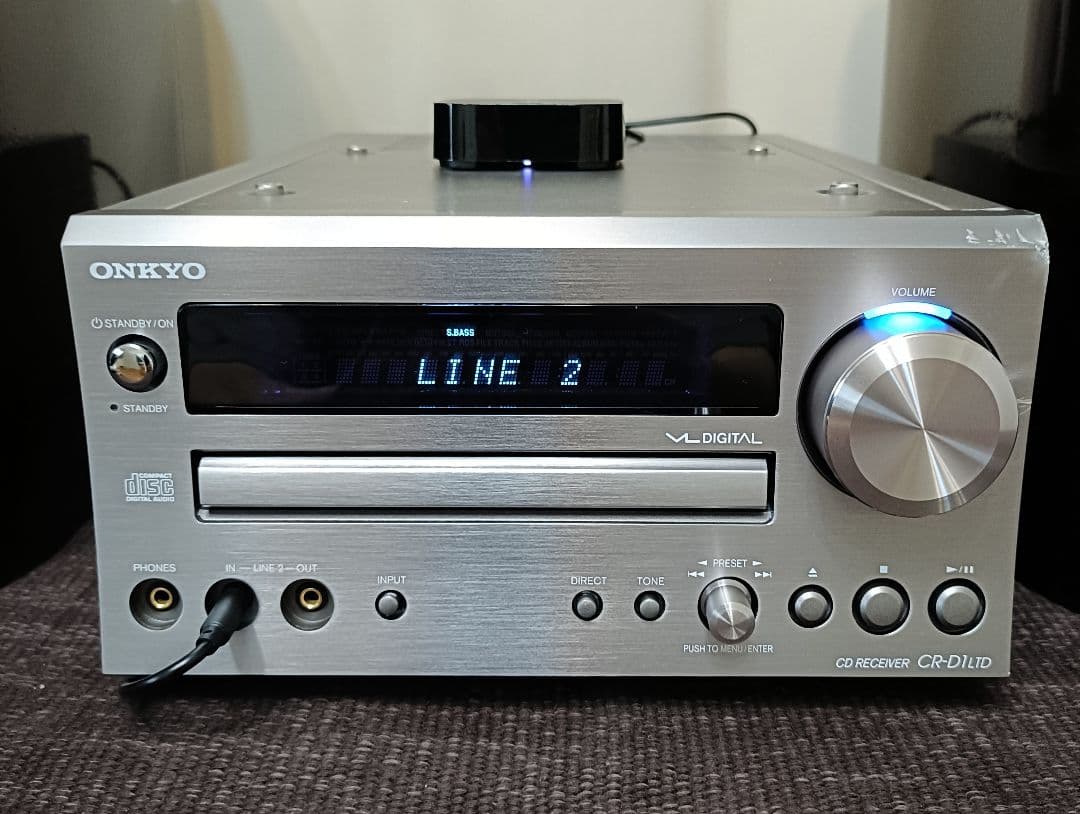ONKYO CR-D1 LTD ミニコンポ リモコン 取説付属 　完動品