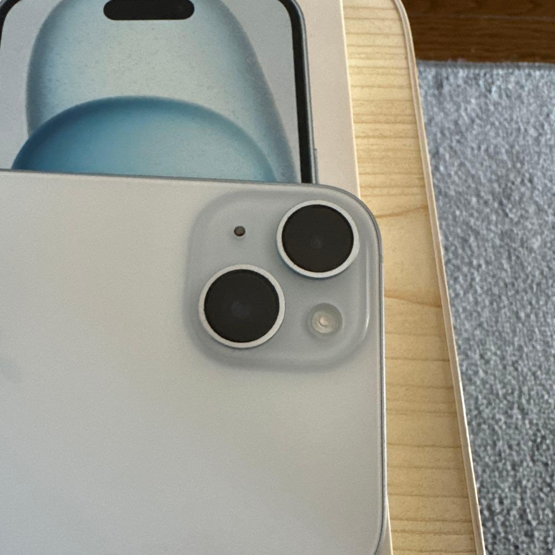 Iphone 15 128GB ブルー おまけ充実 バッテリー85％