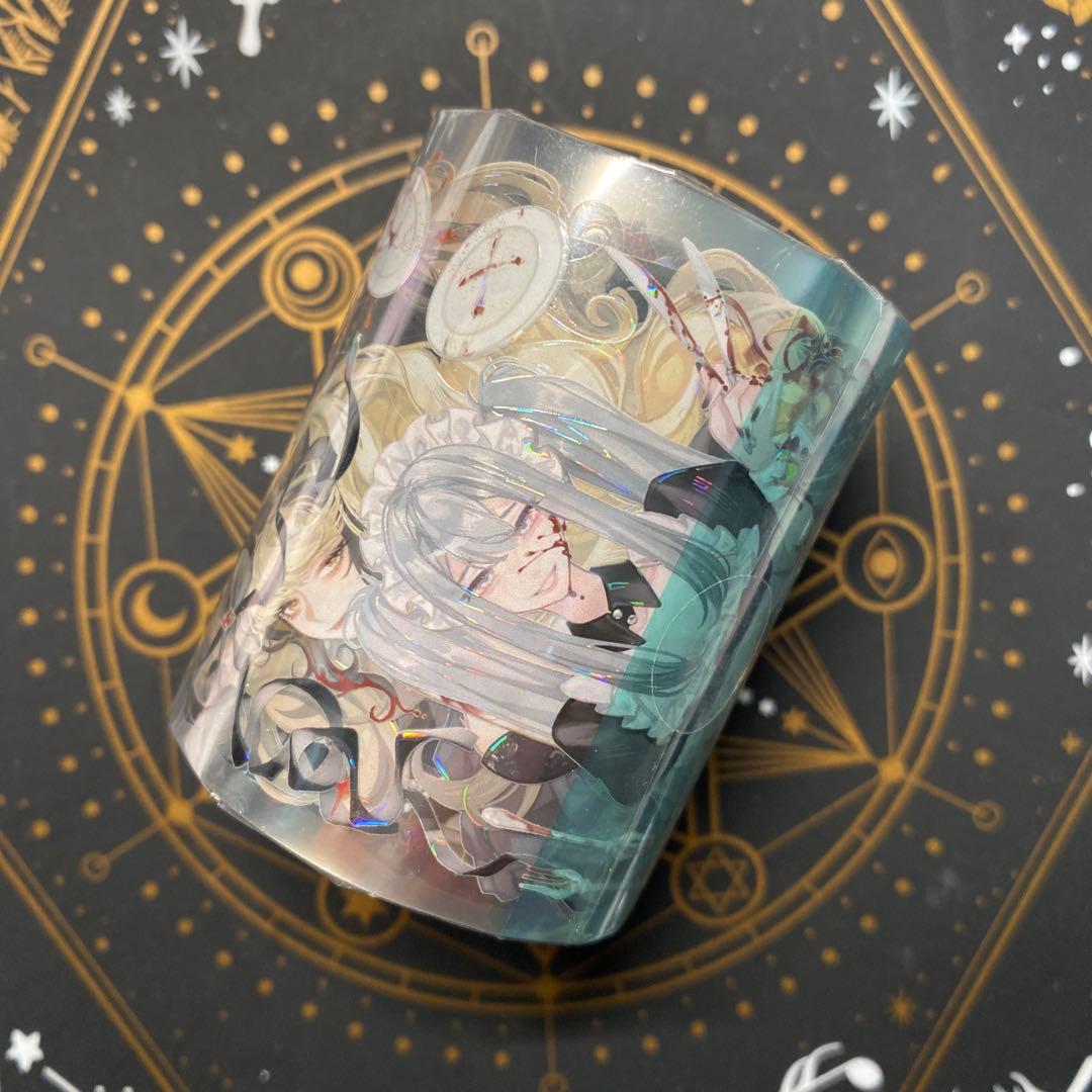 【K】海外　10m巻　貝殻光マスキングテープ　人物系/動物系