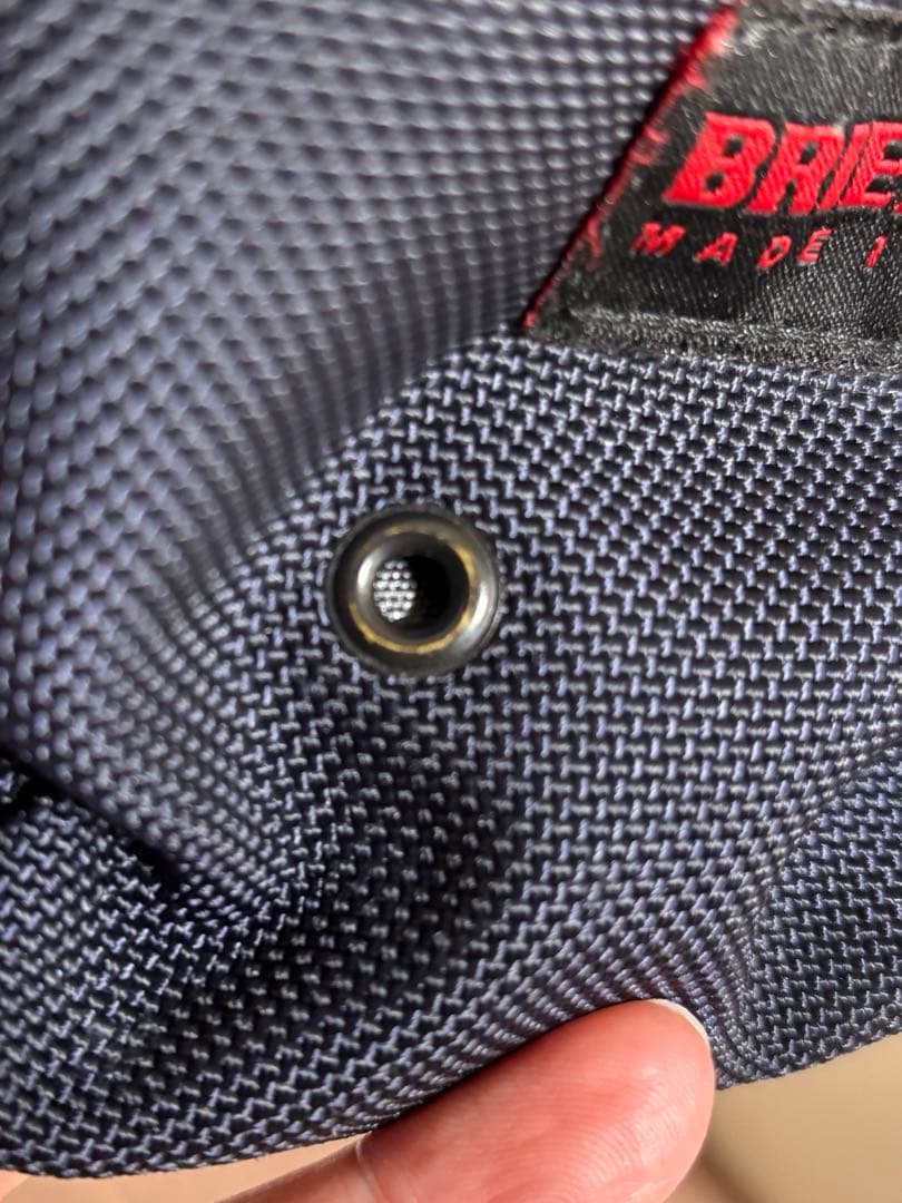 【美品】BRIEFING デイトリッパーS ディープシー　収納袋付き　USA製