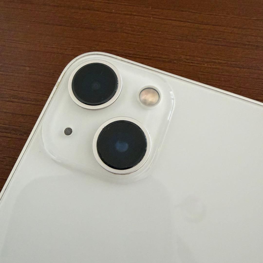 Apple iPhone 13 ホワイト 本体 充電ケーブル付き