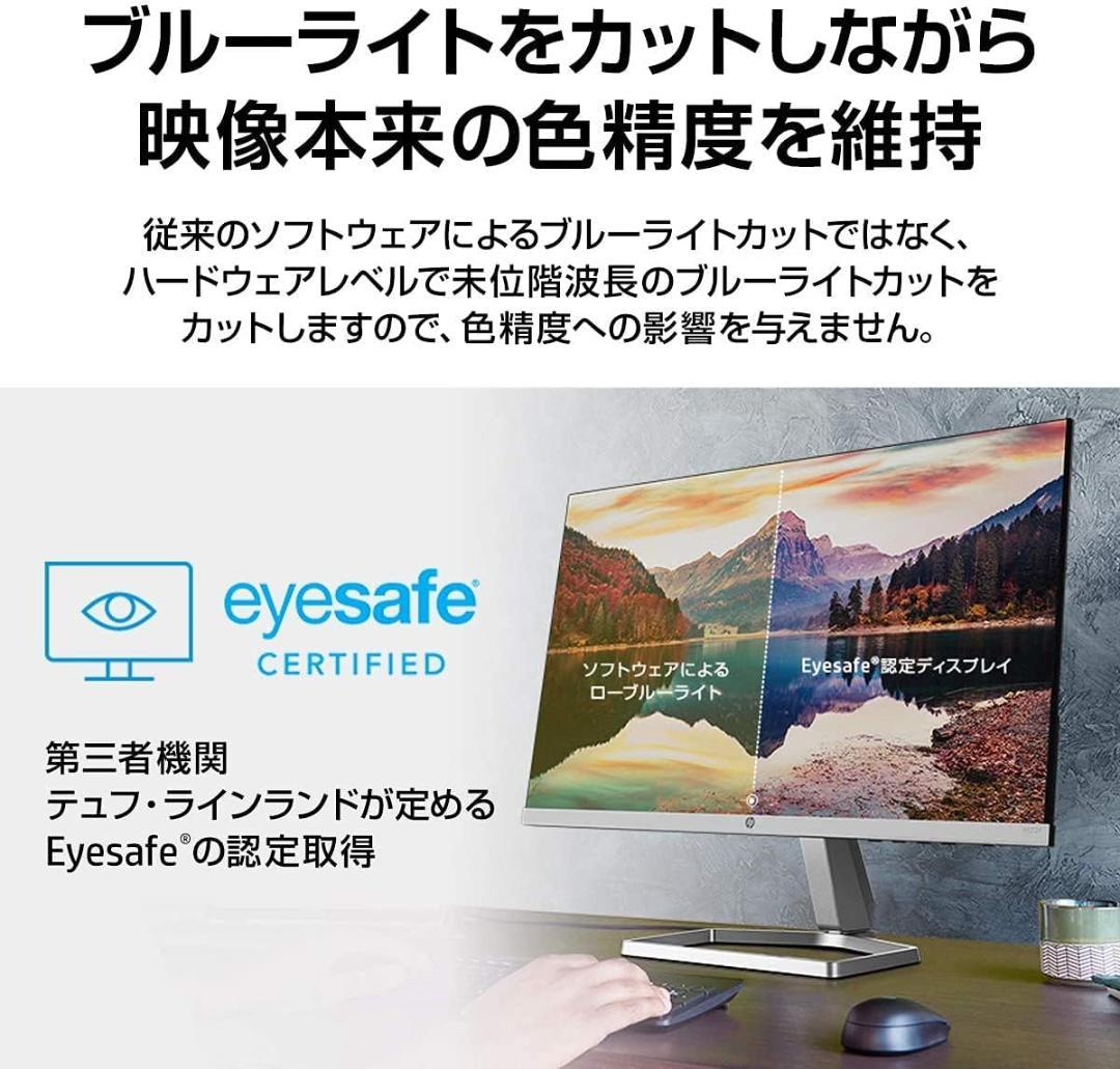 未使用品HP ホワイト 27インチ PCモニター M27fw FHD IPS