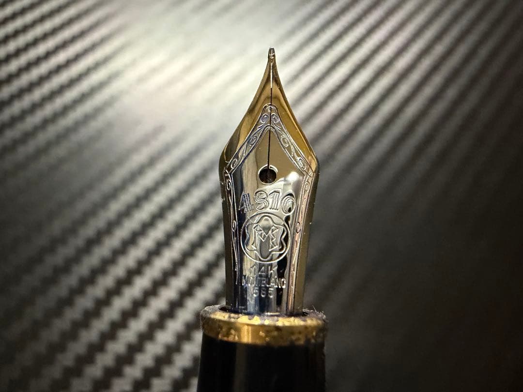 モンブラン マイスターシュテュック 144 ブラック 中白 EF 極細字 万年筆